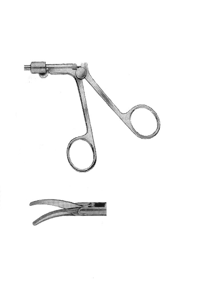 İZOLESİZ MAKAS P MODEL SAPLI  ÇAP : 5MM L:43CM